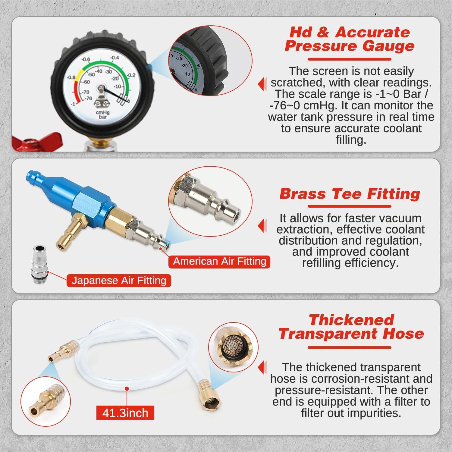 Kit de Recarga de Refrigerante por Vacío RALBIL CRKQS 1.62kg