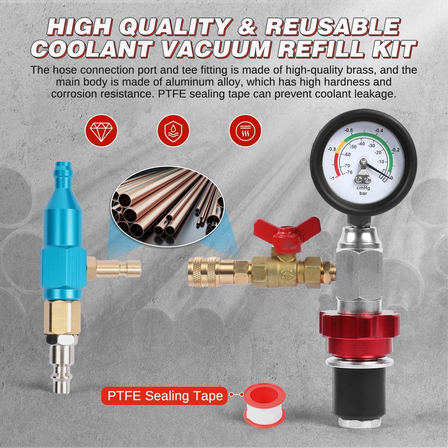 Kit de Recarga de Refrigerante por Vacío RALBIL CRKQS 1.62kg