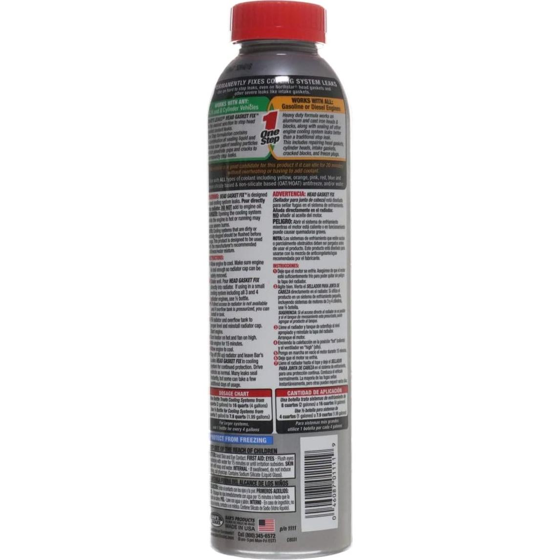 Solución para Fugas de Junta de Culata Bar's Leaks 0.71L