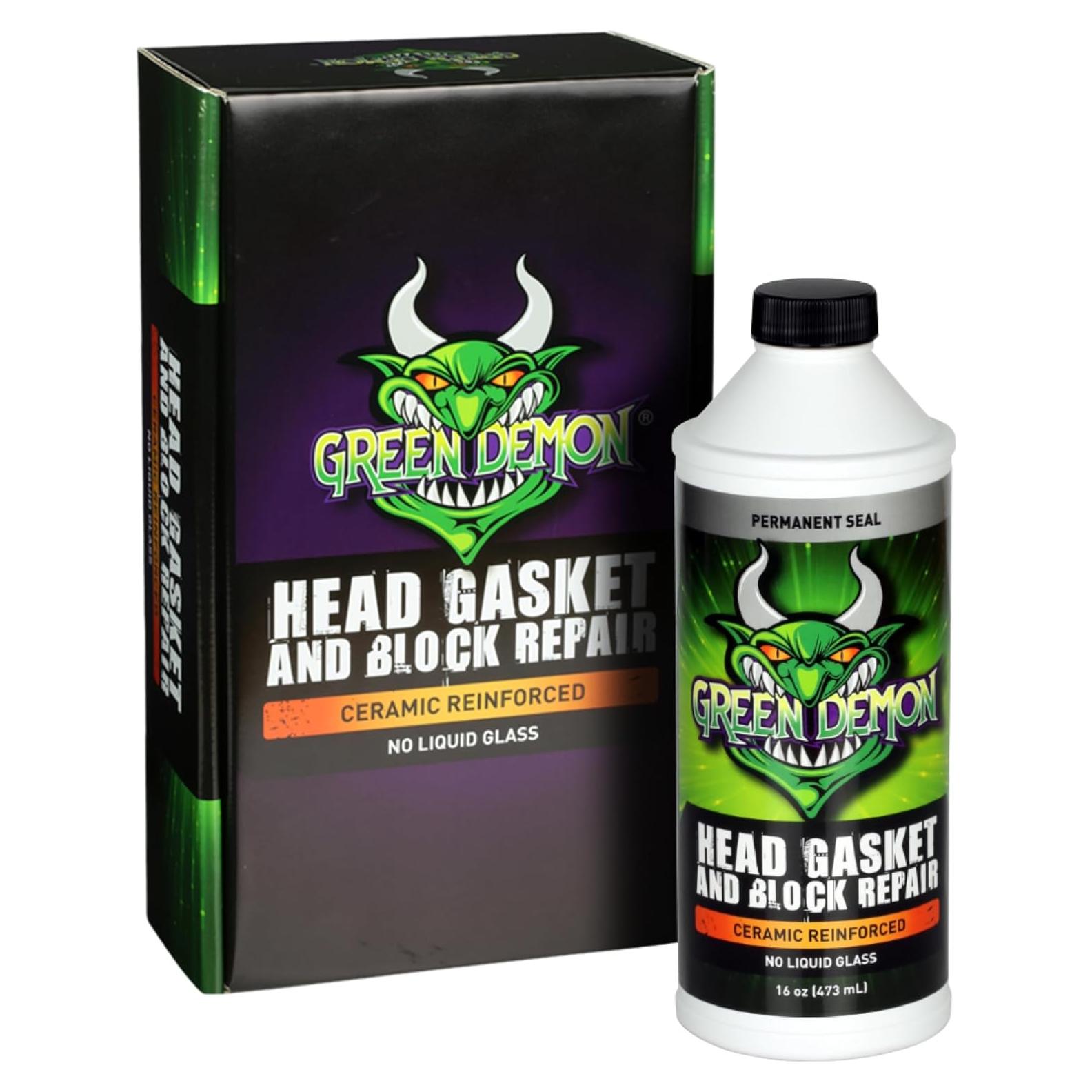 Sellador de Juntas de Cabeza Green Demon 0.45kg - Reparación Permanente