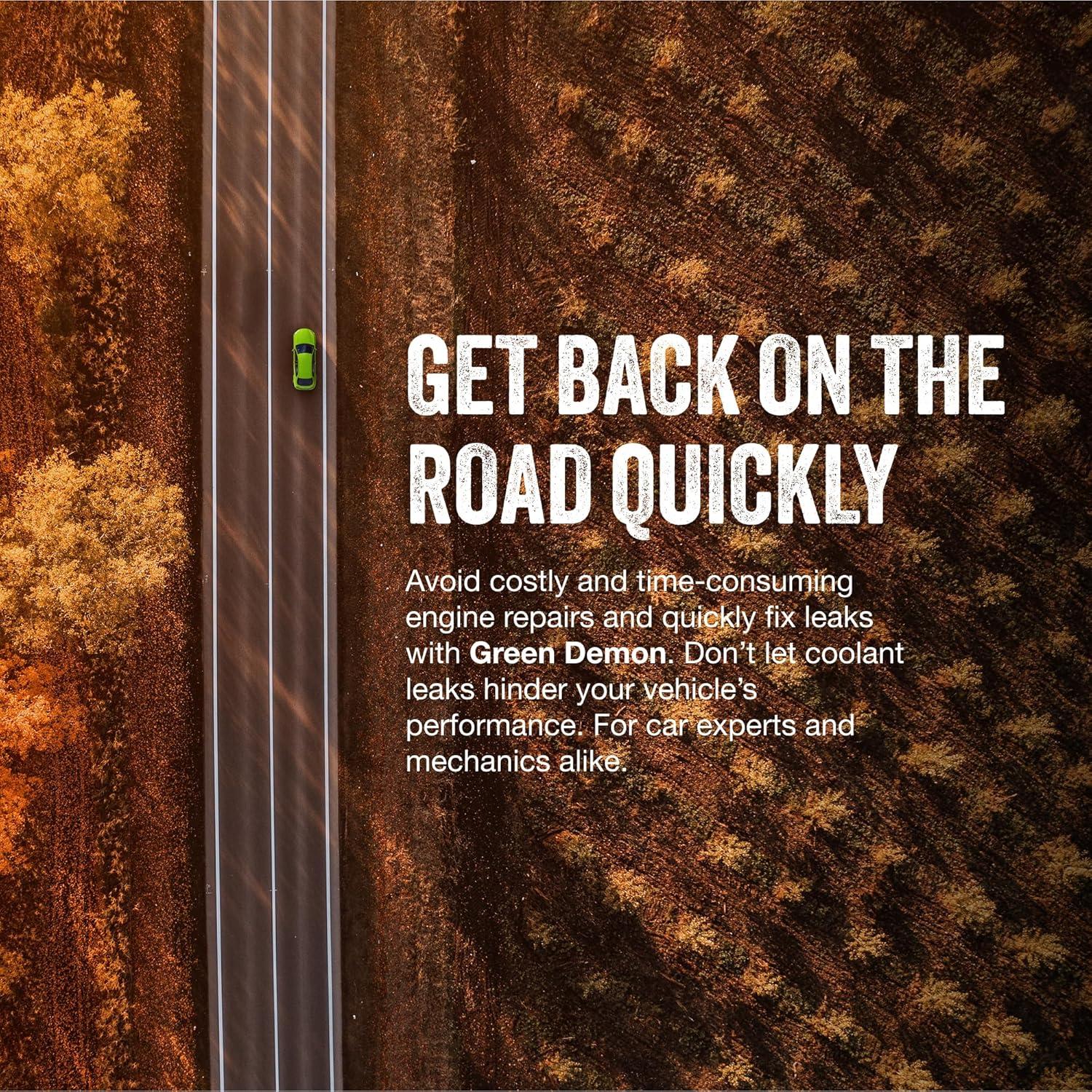 Sellador de Juntas de Cabeza Green Demon 0.45kg - Reparación Permanente