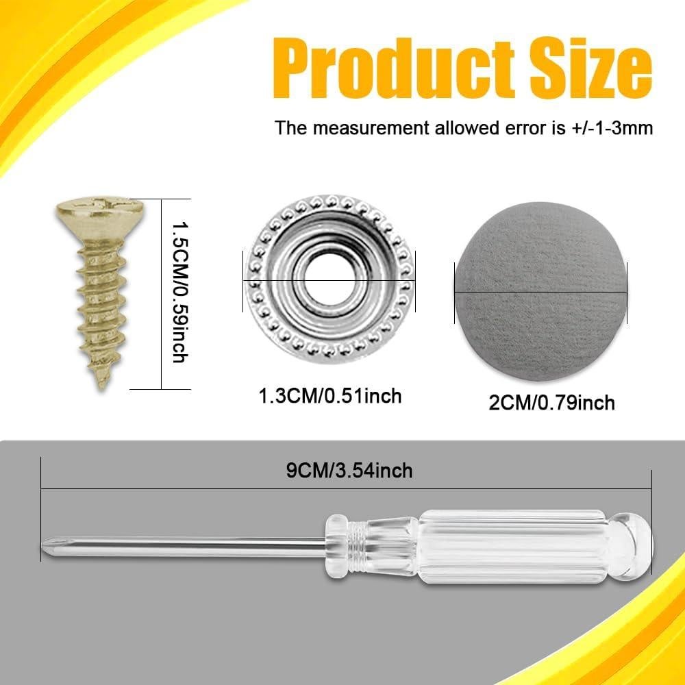 Kit de Reparación de Techo de Coche 60PCS Tecledsn Universal