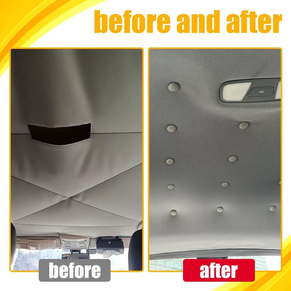 Kit de Reparación de Techo de Coche 60PCS Tecledsn Universal