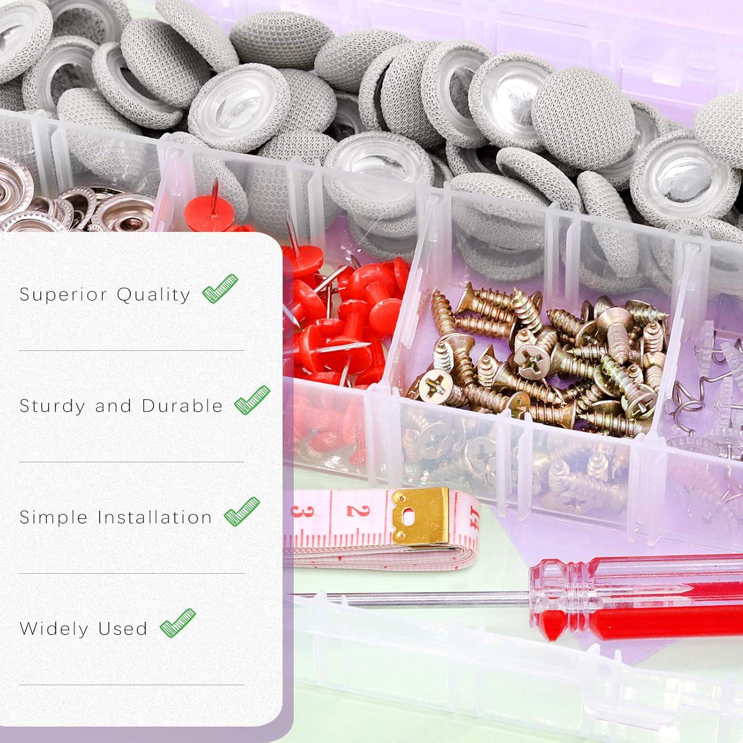 Kit de Reparación de Techo de Automóvil Swpeet 272 Piezas Gris