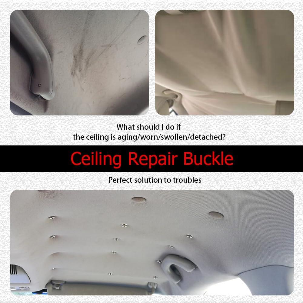 Kit de Reparación de Techo de Coche HAOBO 50 Remaches y Herramientas