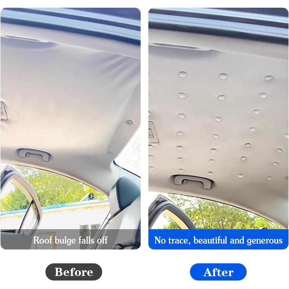 Kit de Reparación de Techo de Coche Mandark 60PCS Negro