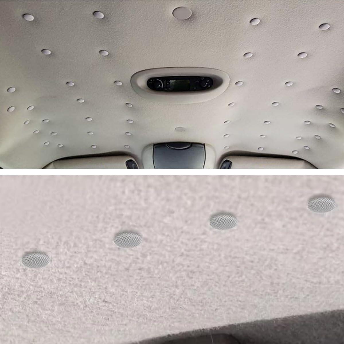 Kit de Reparación de Techo de Coche Mandark 60PCS Negro