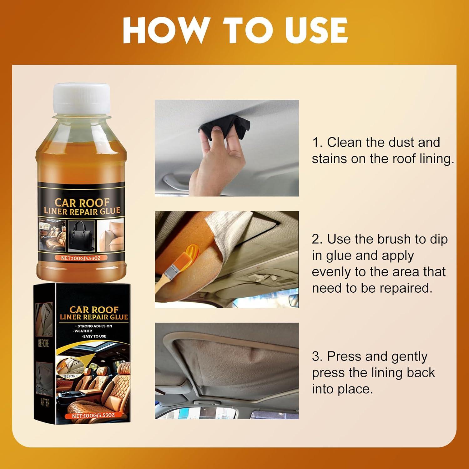 Pegamento para Techo 100ml hepanio - Adhesivo Rápido Impermeable