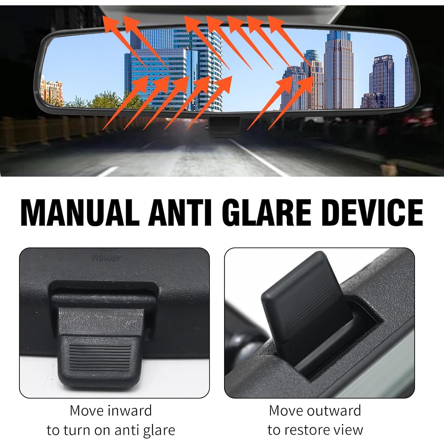 Espejo Retrovisor Universal Vkinman 26.67 cm para Vehículos