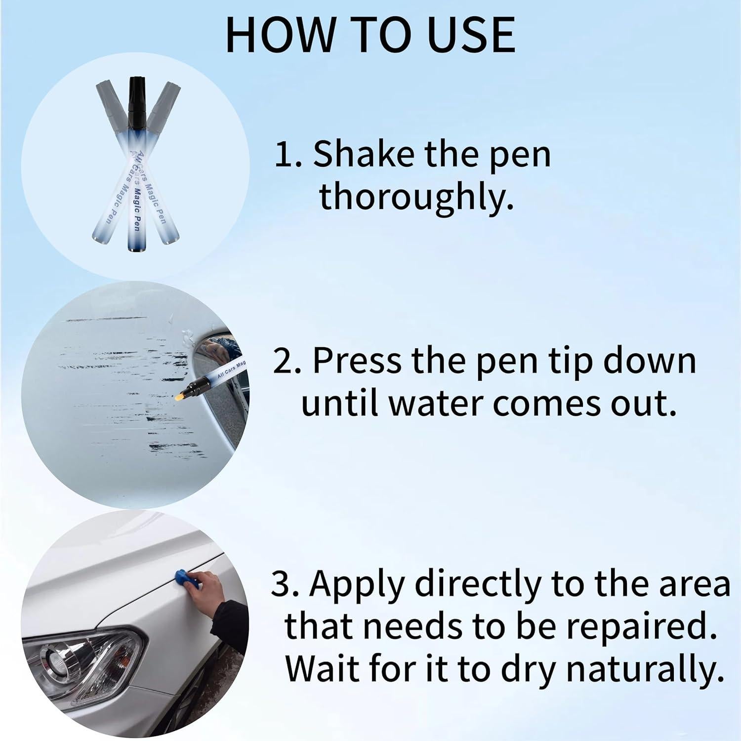 Bolígrafo Removedor de Rayones TIZALENE - Kit 2pcs