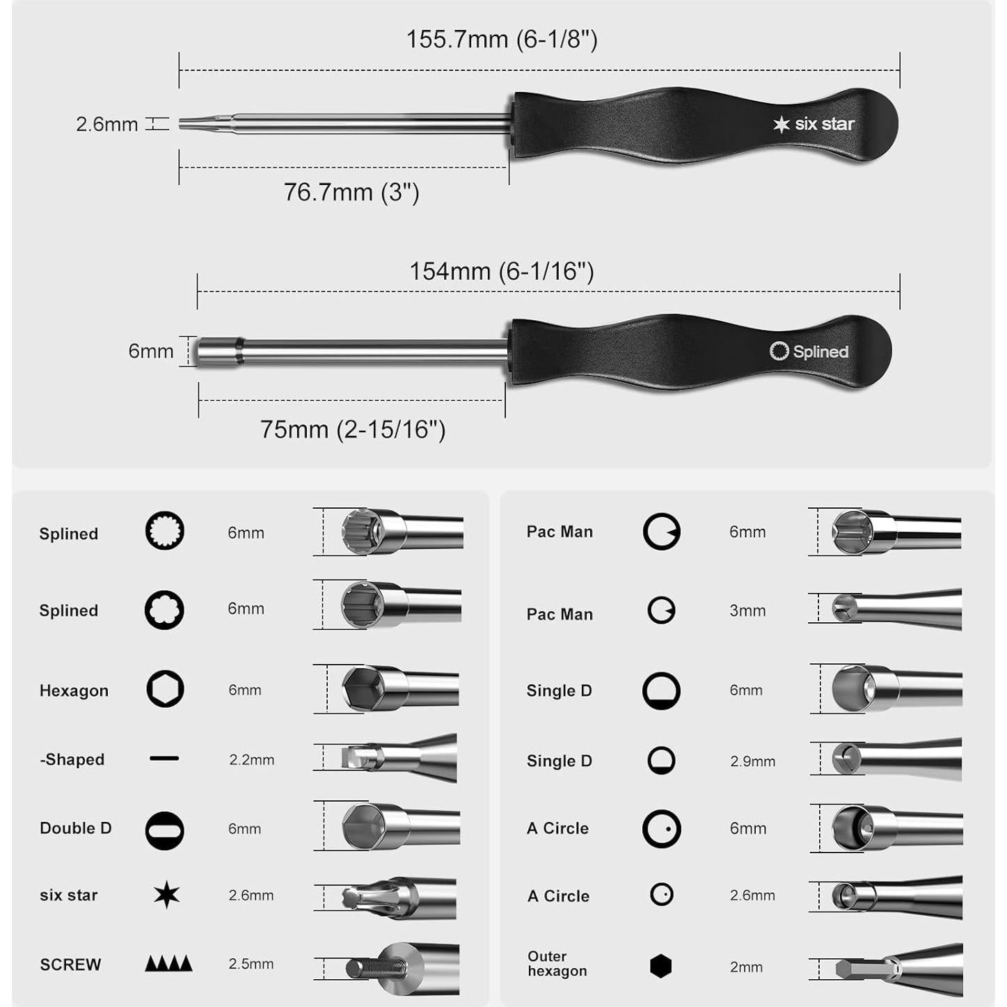 Hipa Kit de 14 Herramientas de Ajuste de Carburador y Probador de Chispa