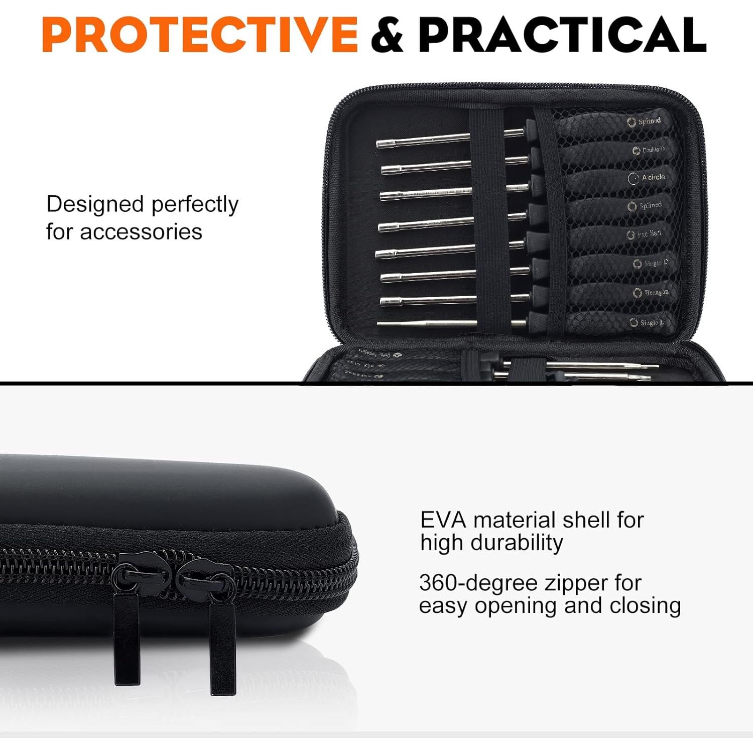 Hipa Kit de 14 Herramientas de Ajuste de Carburador y Probador de Chispa