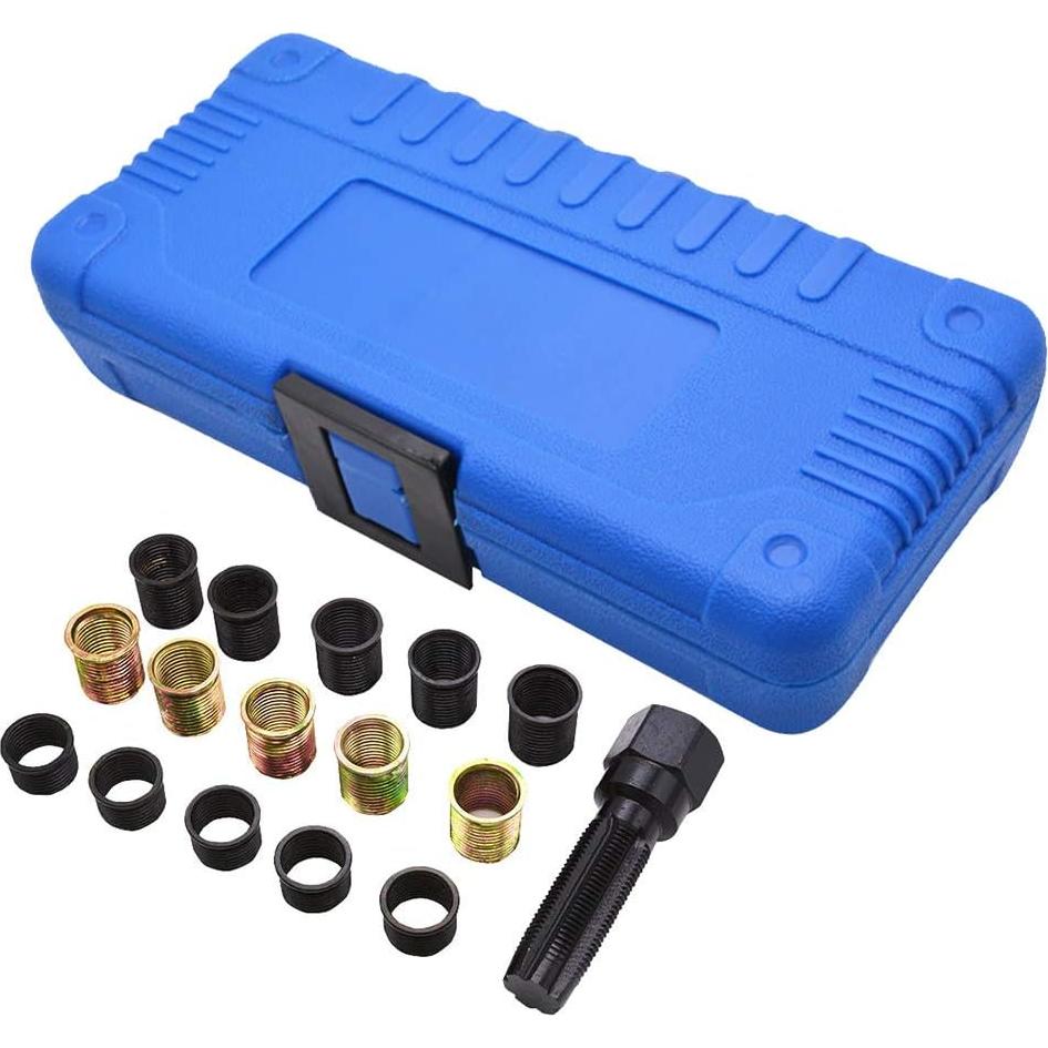 Kit de Reparación de Roscas de Bujías CALIDAKA 16PZS