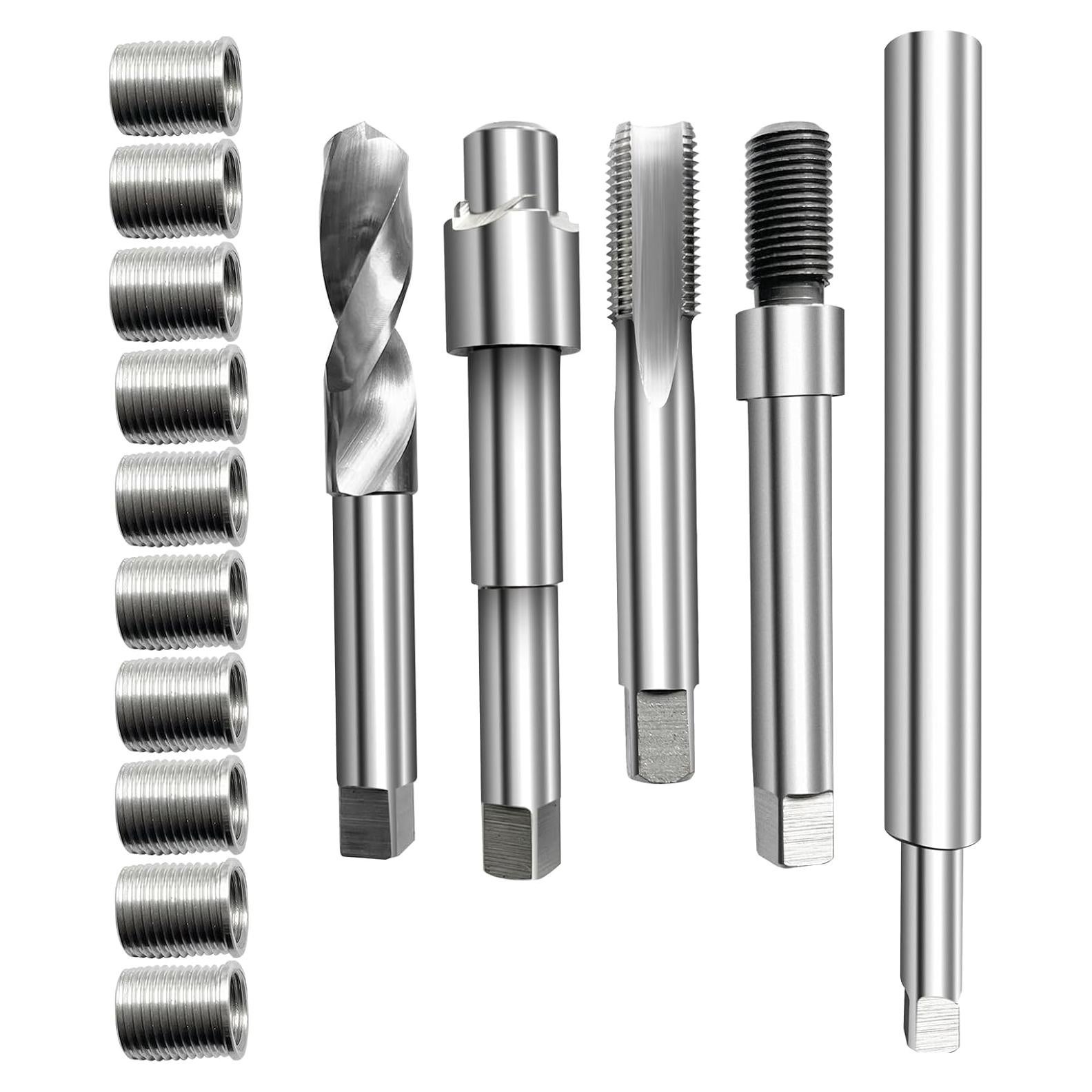 Kit de Reparación de Roscas BZBMGMO M10x1.0, 28 cm