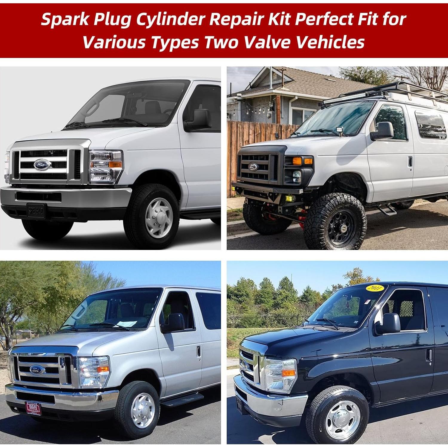 Kit de Herramientas de Reparación de Bujías Ford Triton 38900