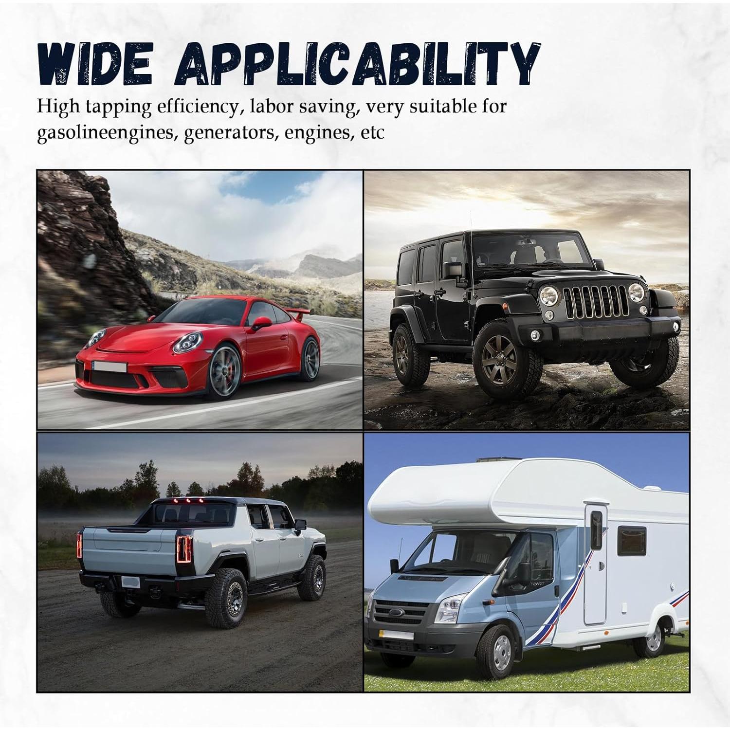 Kit de Reparación de Roscas de Bujía Figpade M16x1.25