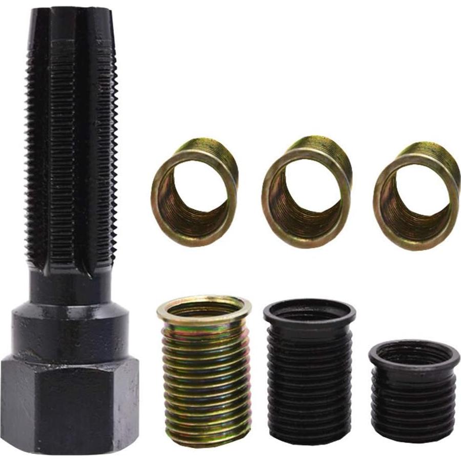 Kit de Reparación de Roscas de Bujías Tookie 16pcs M14 x 1.25