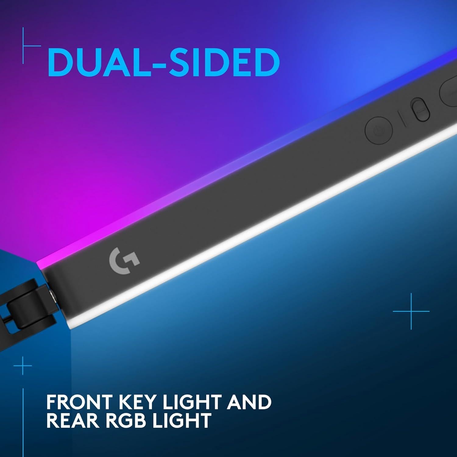 Logitech G Litra Beam LX Luz LED RGB Doble Cara para Streaming