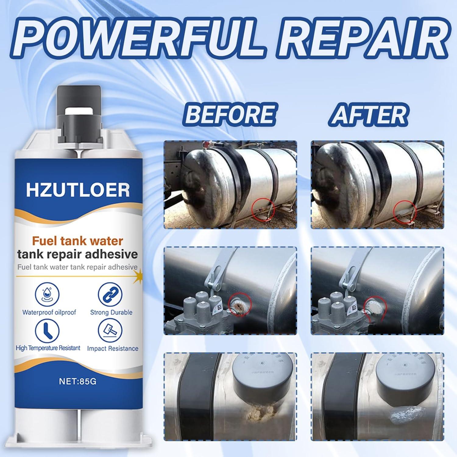 Kit Adhesivo Reparación Tanques Combustible 85g Hzutloer