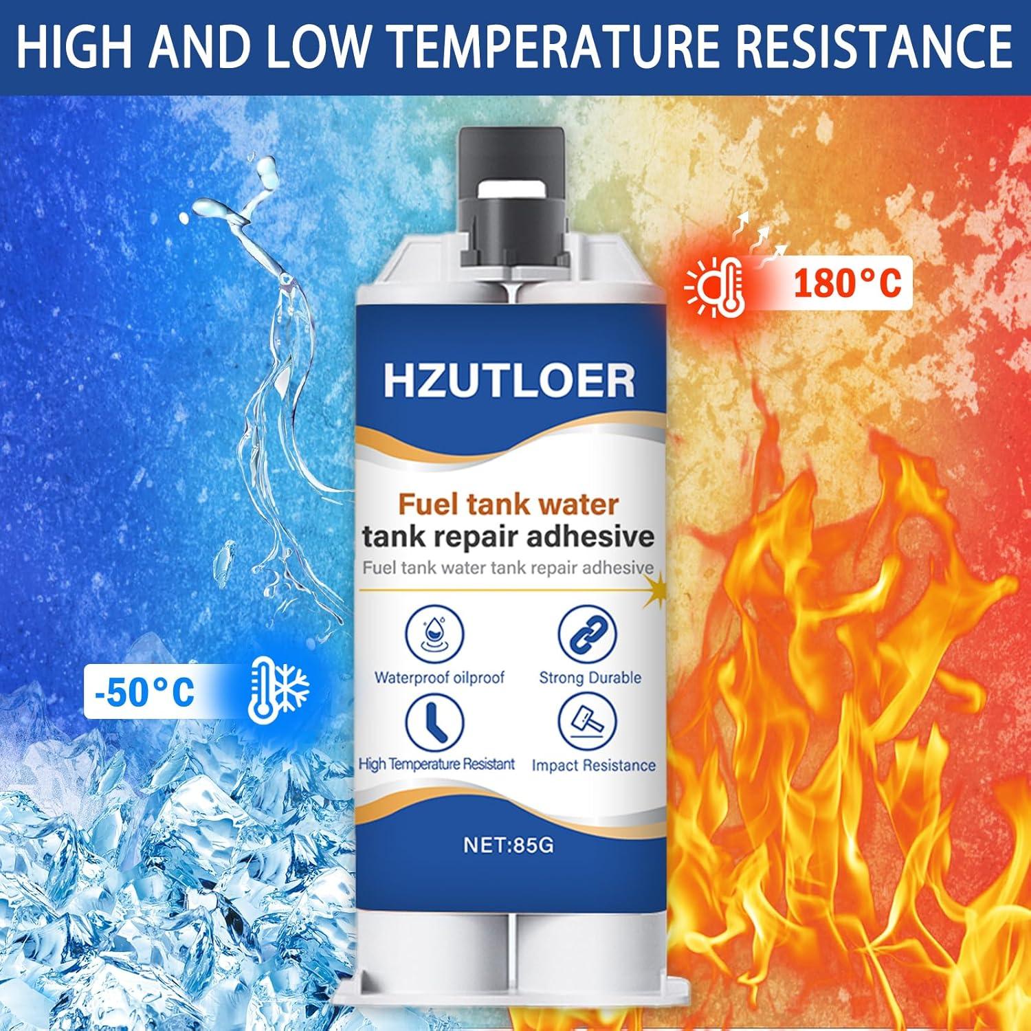 Kit Adhesivo Reparación Tanques Combustible 85g Hzutloer