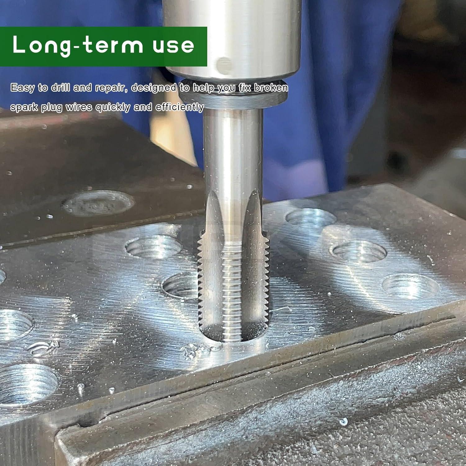 Kit de Reparación de Roscas de Bujía JNXIJ M14x1.25 11 PCS