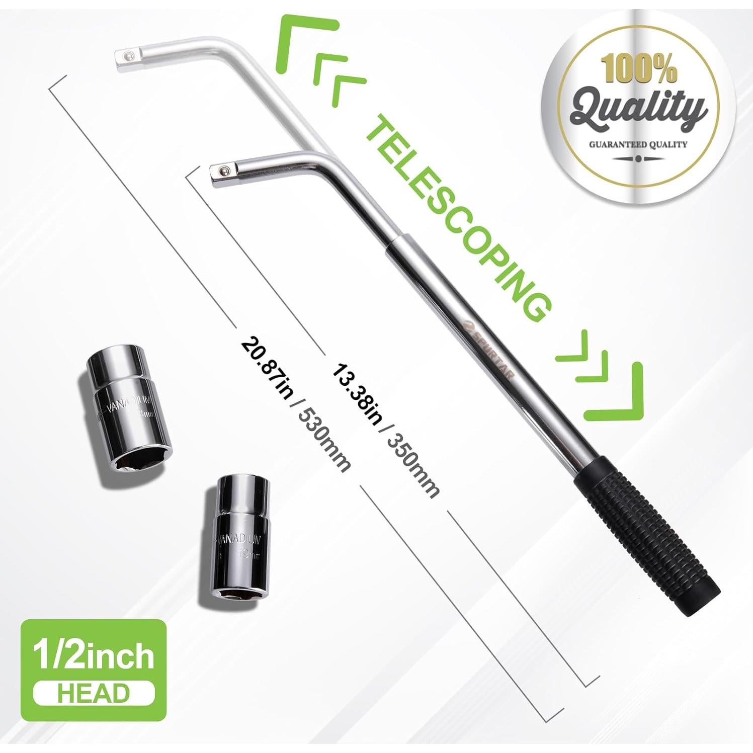 Llave de Tuercas Telescópica Spurtar 17/19mm y 21/23mm