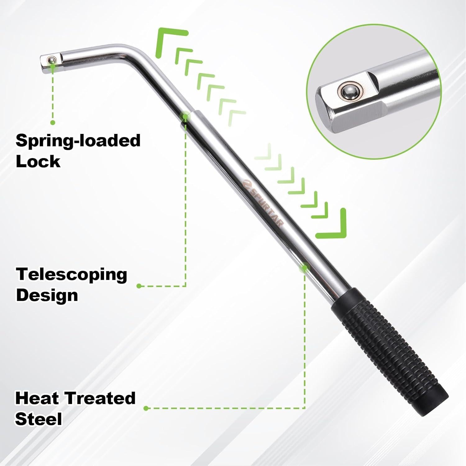 Llave de Tuercas Telescópica Spurtar 17/19mm y 21/23mm