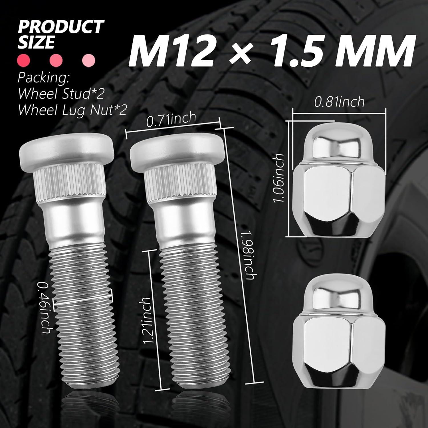 Kit de Pernos de Rueda M12x1.5 Hyundai Kia YGDMD