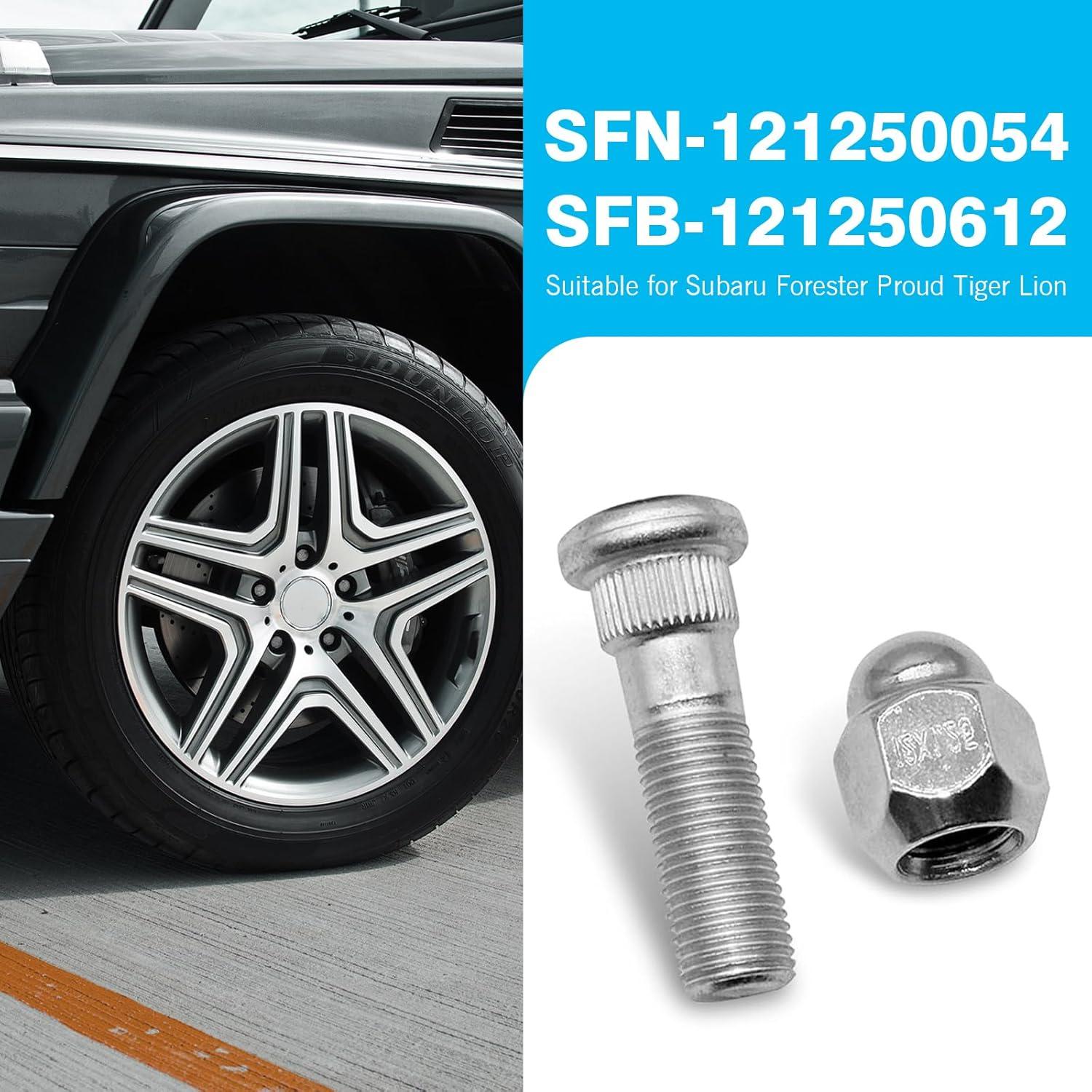 Kit de 4 PZS Rueda y Tuerca de Llanta Dogary M12 x 1.25