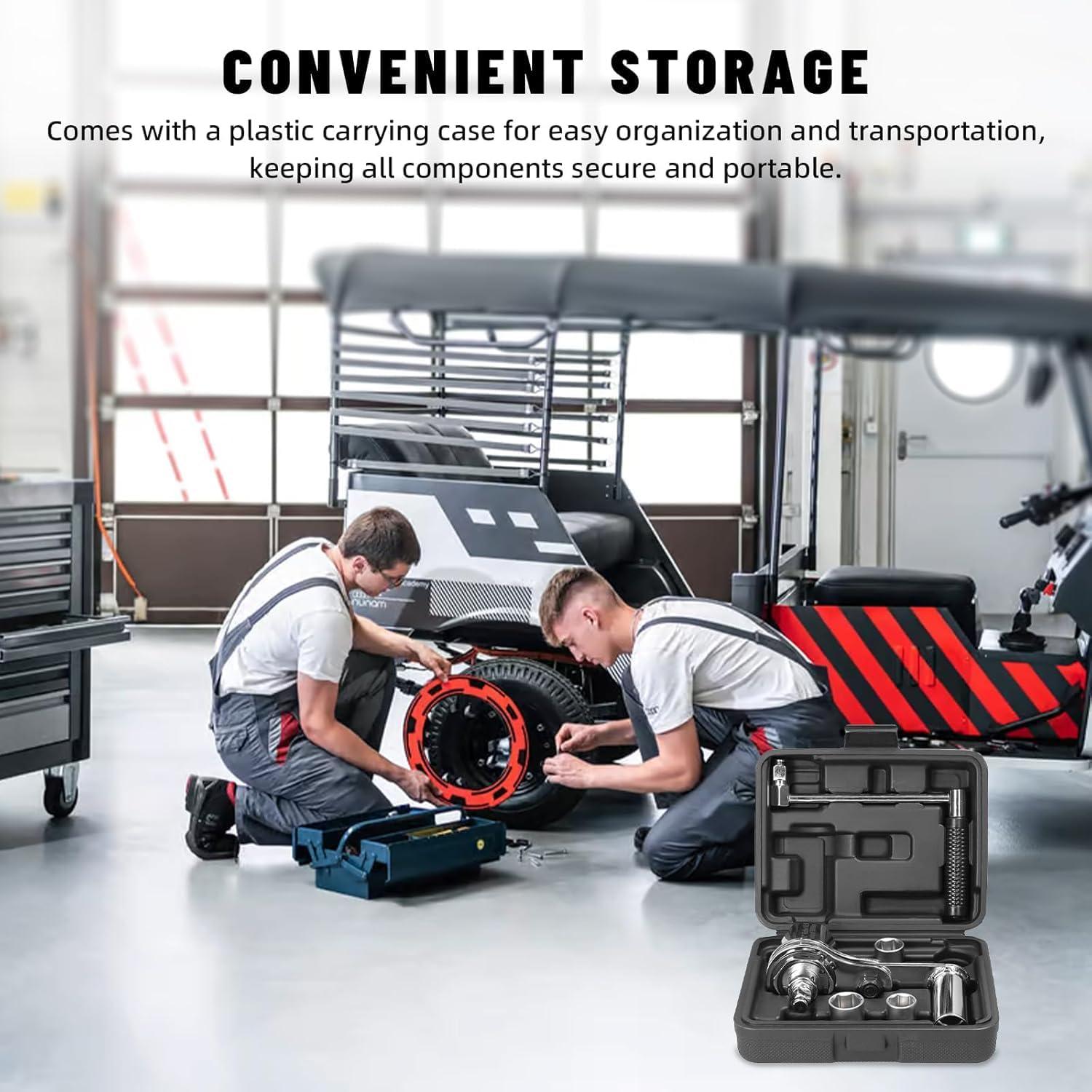 Juego de Llave Multiplicadora de Par Angchun 1/2" 5PCS