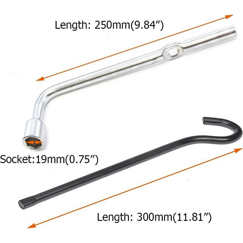 Kit de Herramientas para Neumático Dr.Roc - Compatible Honda y Acura