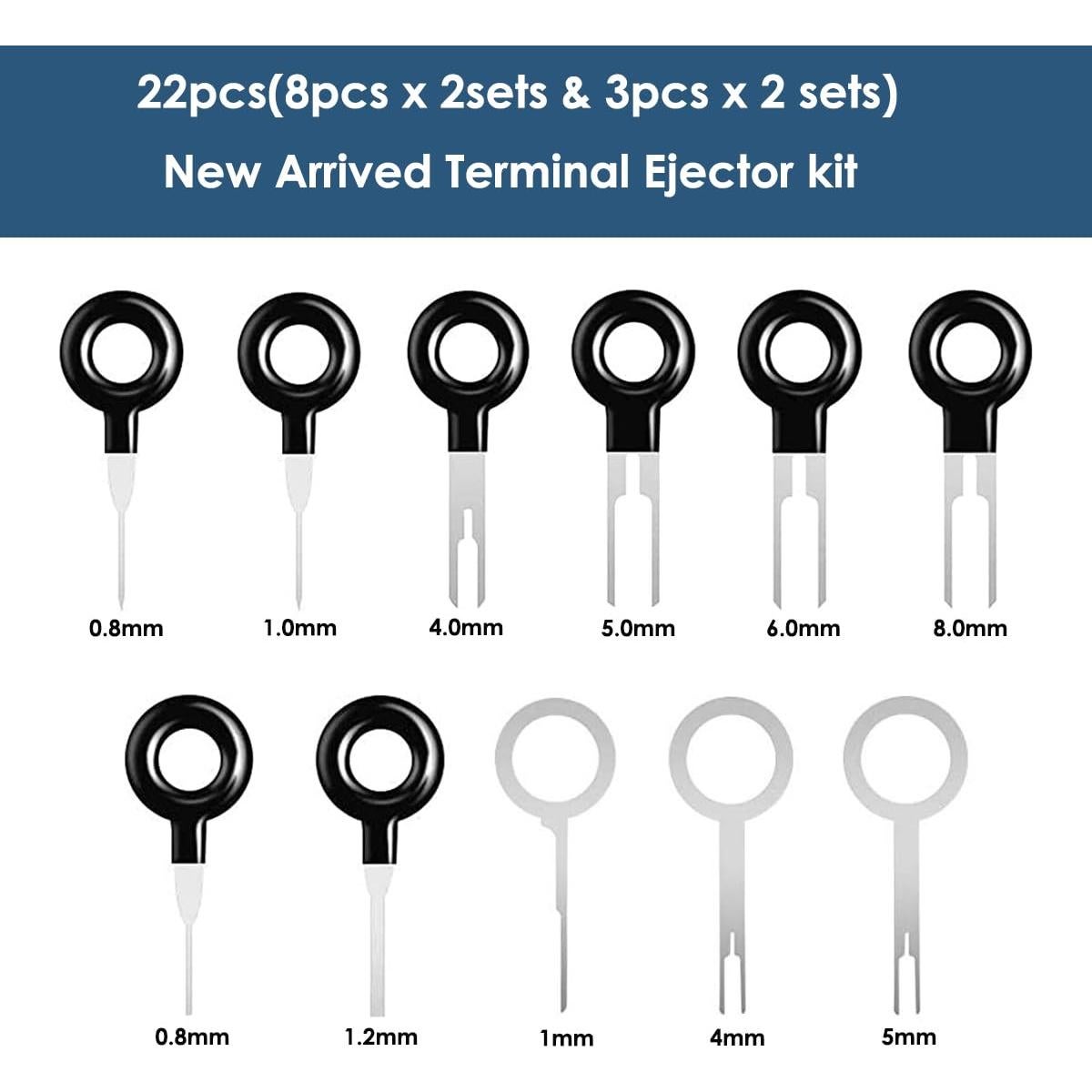 Kit de Herramientas de Extracción de Terminales DURUOFEI 76Pcs