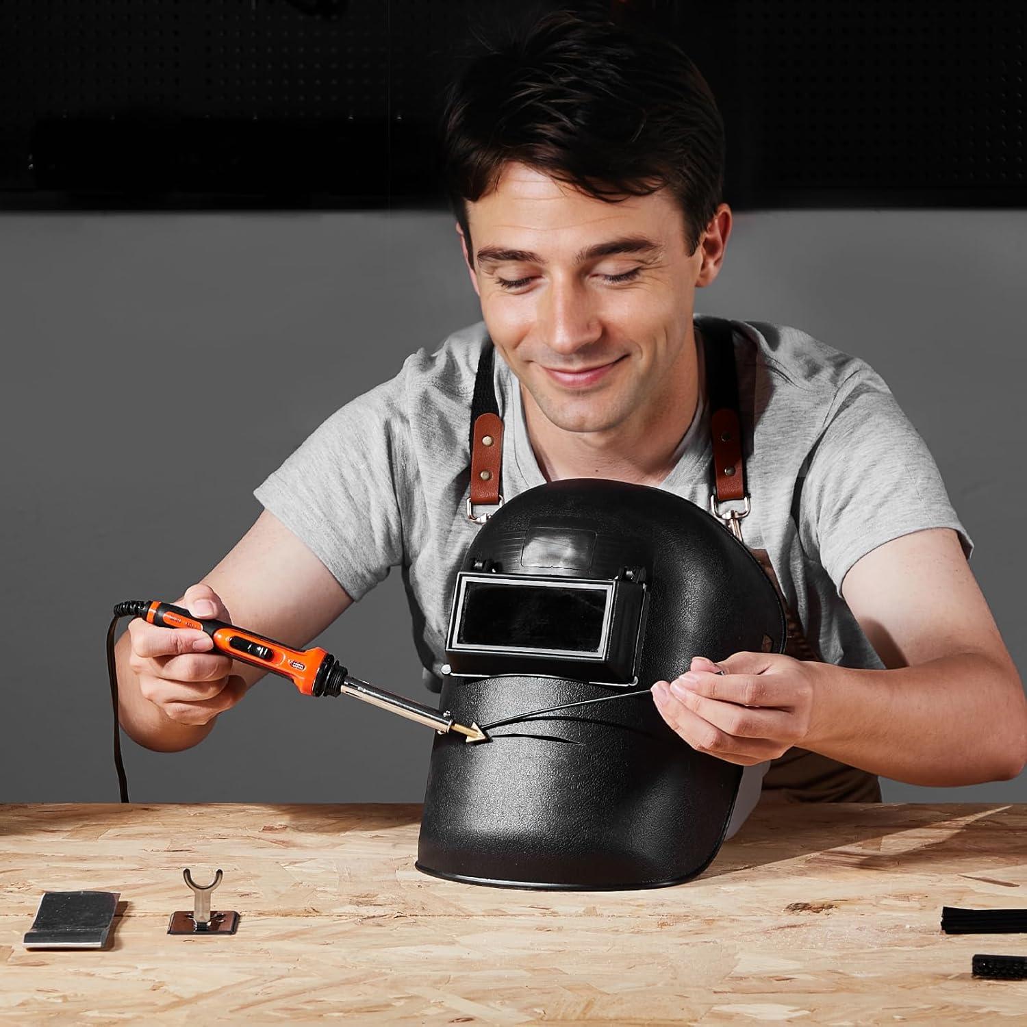 Kit de Soldador de Plástico VEVOR 60W/100W con Accesorios