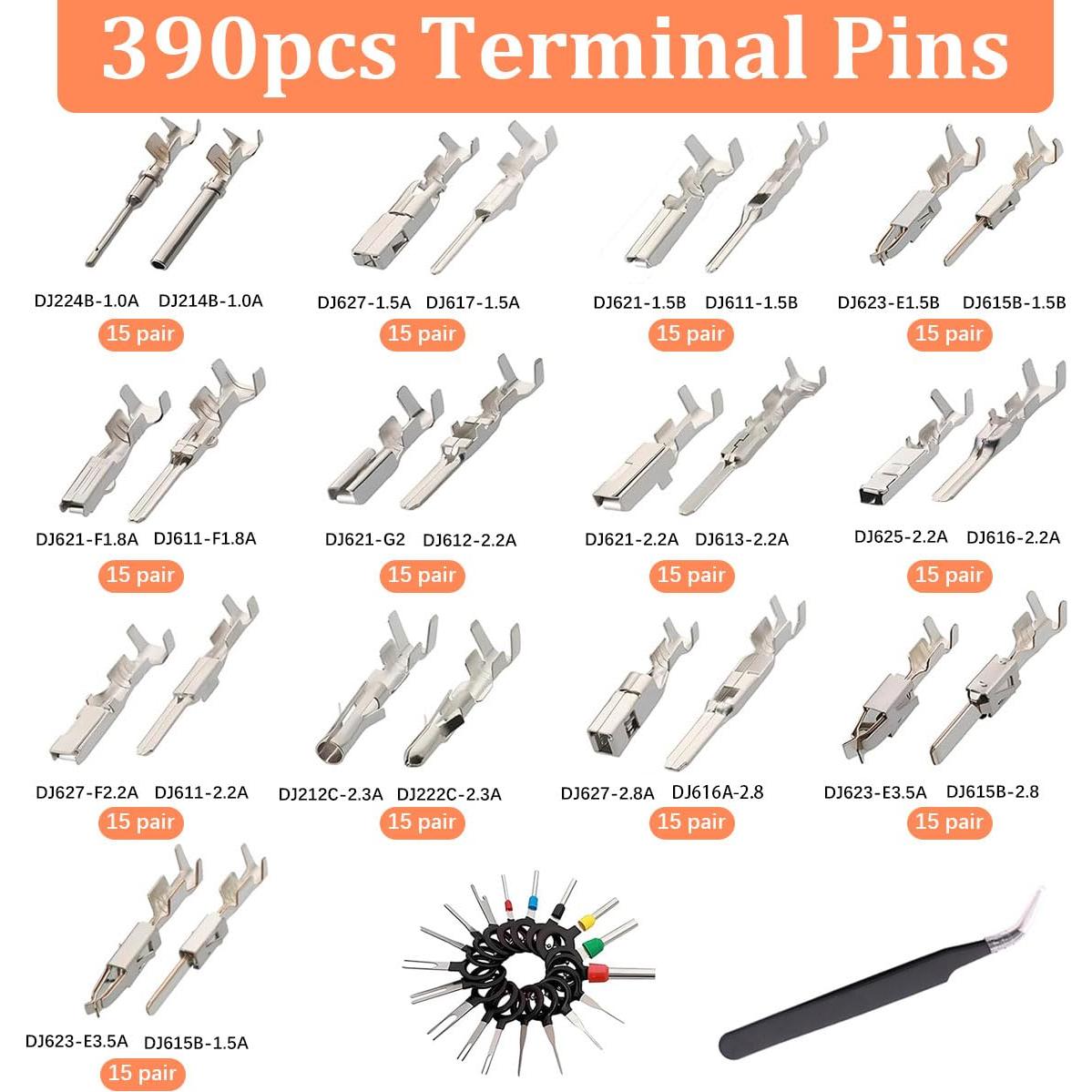 Kit de 700 Pcs Terminales de Cable Eléctrico Seamaka 1-3.5mm