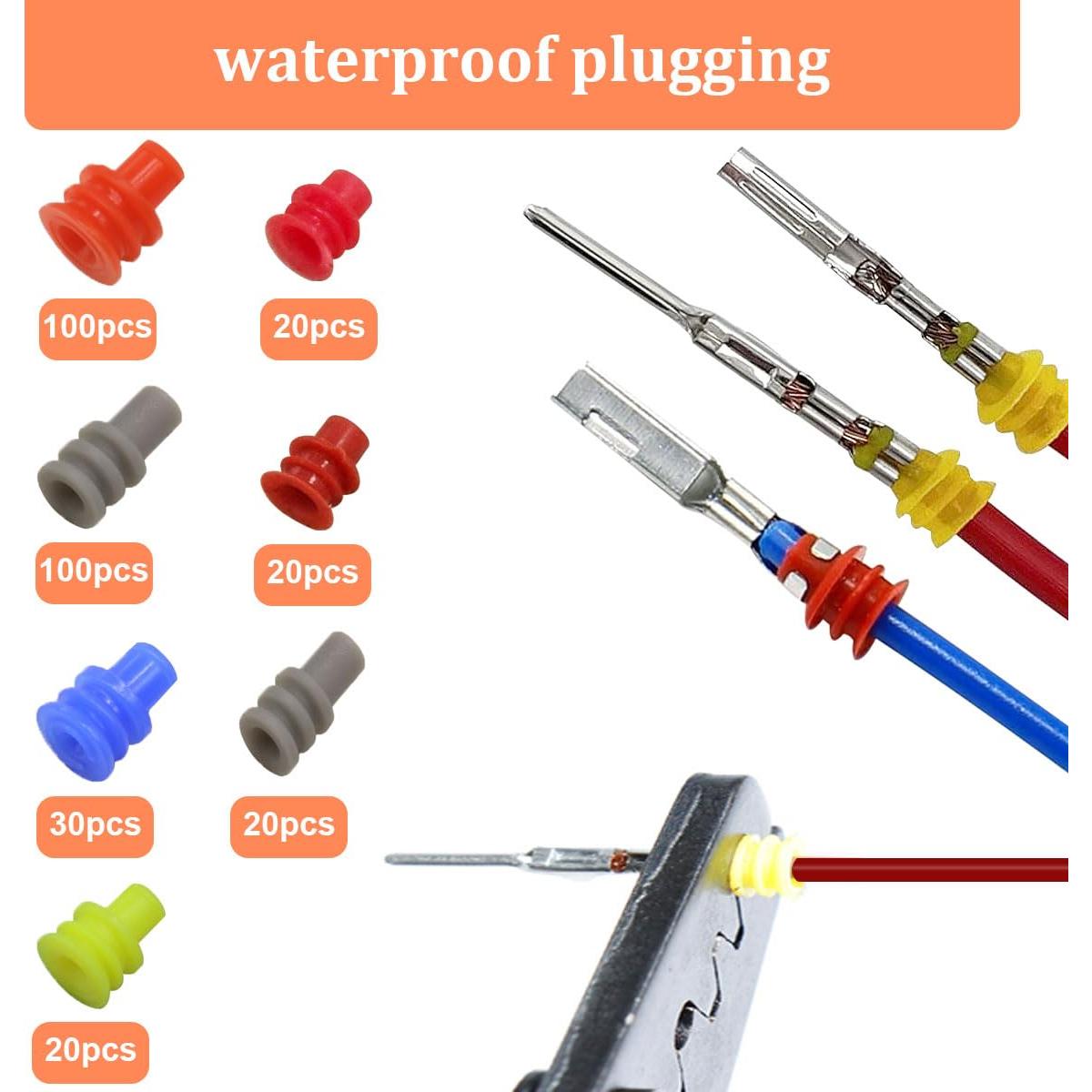 Kit de 700 Pcs Terminales de Cable Eléctrico Seamaka 1-3.5mm