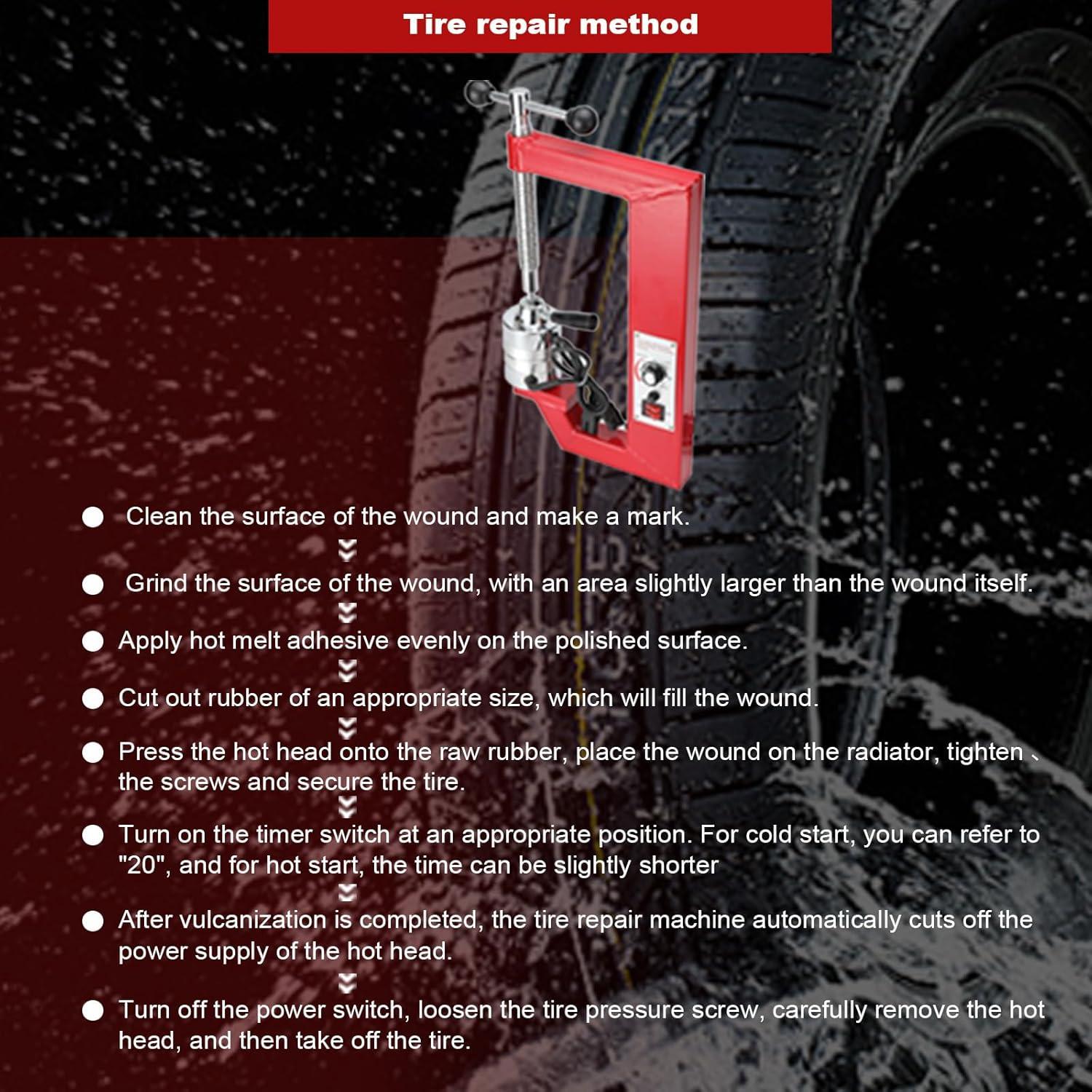 Máquina de Vulcanización de Neumáticos EODSAD 9.01kg 140-165°C