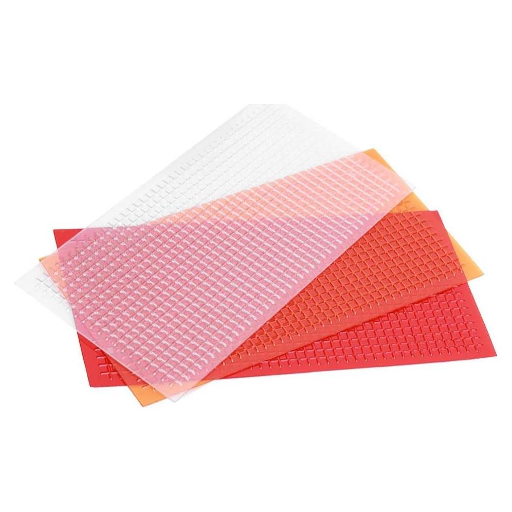 Kit de Reparación de Luz Trasera Duokon 3 Piezas Rojo Ámbar Transparente