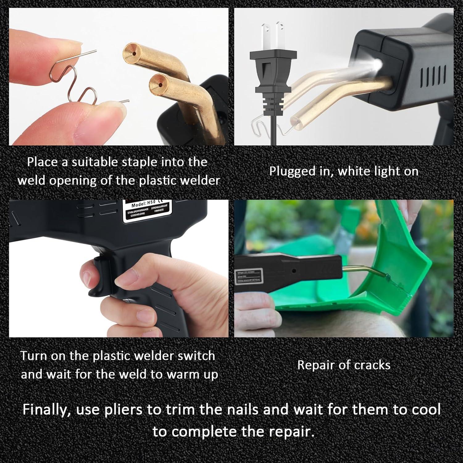 Kit de Soldador de Plástico YGDMD para Automóviles 800 Grapas