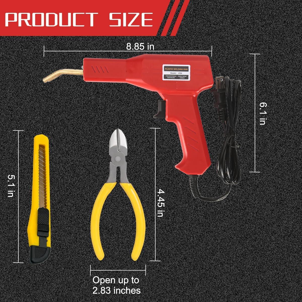 Kit de Soldador de Plástico Sandfren para Automóviles 200PCS