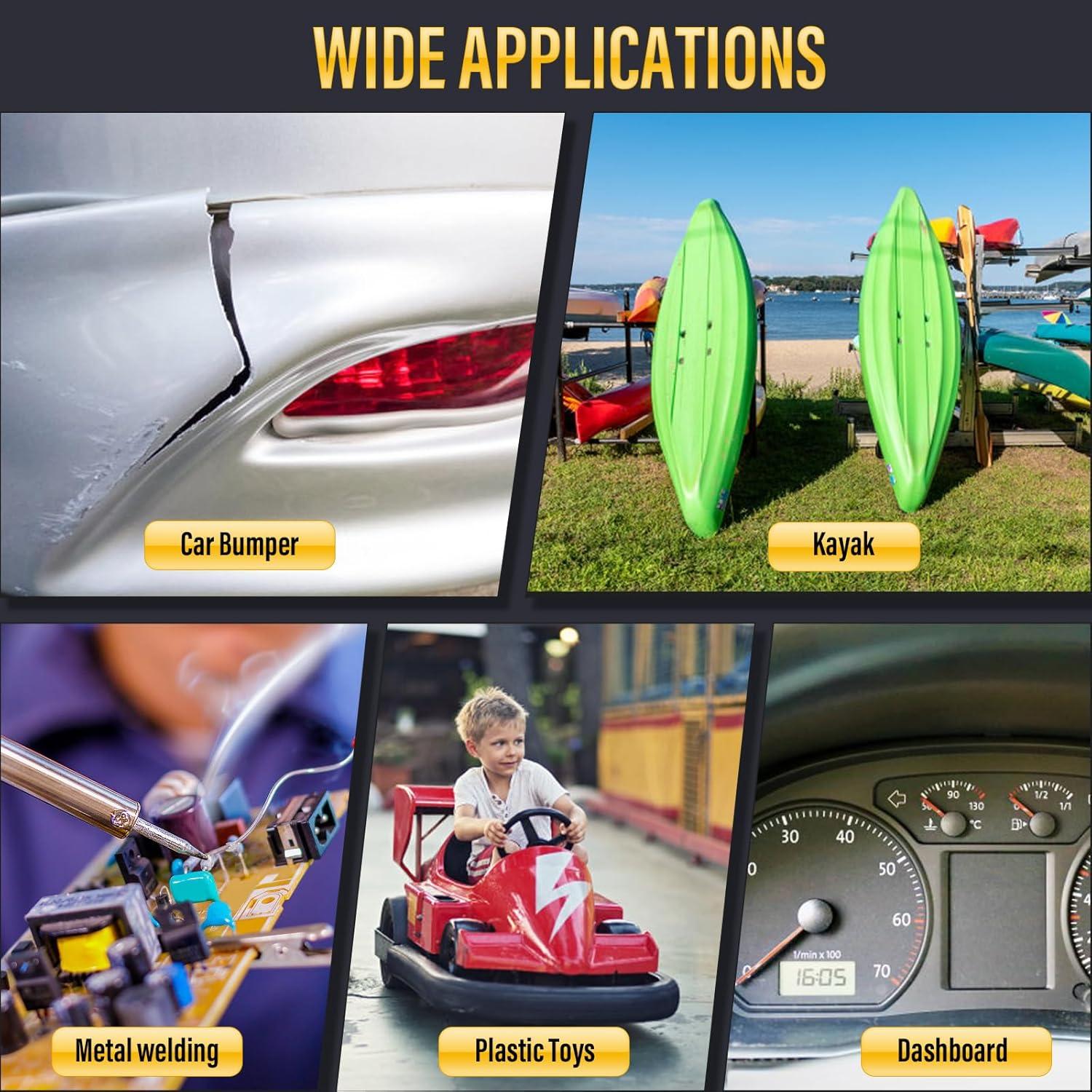 Kit de Soldador de Plástico FGRSRZ 150W con 70 Varillas