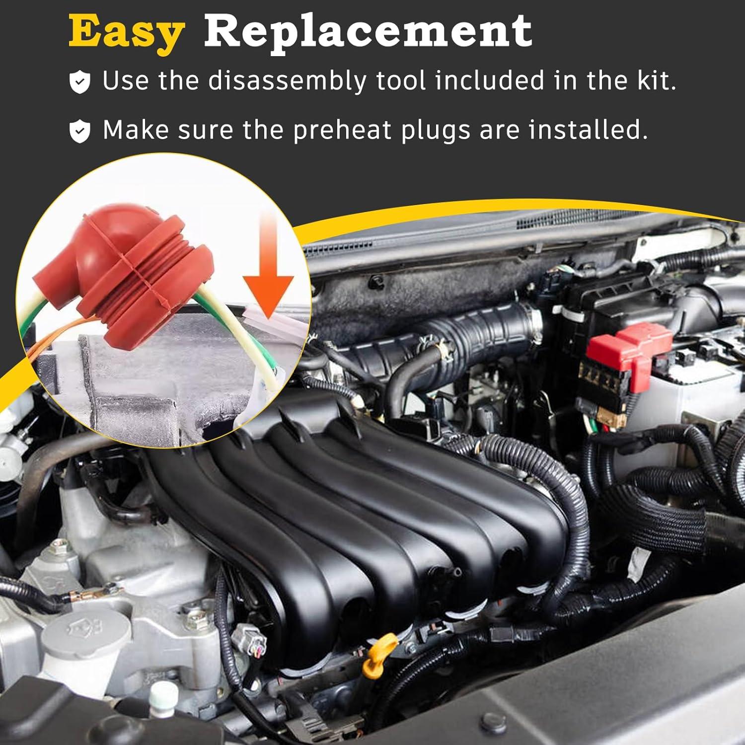 Kit de Reparación de Bujías Diésel JWEELY 12V 24V 5KW 8KW