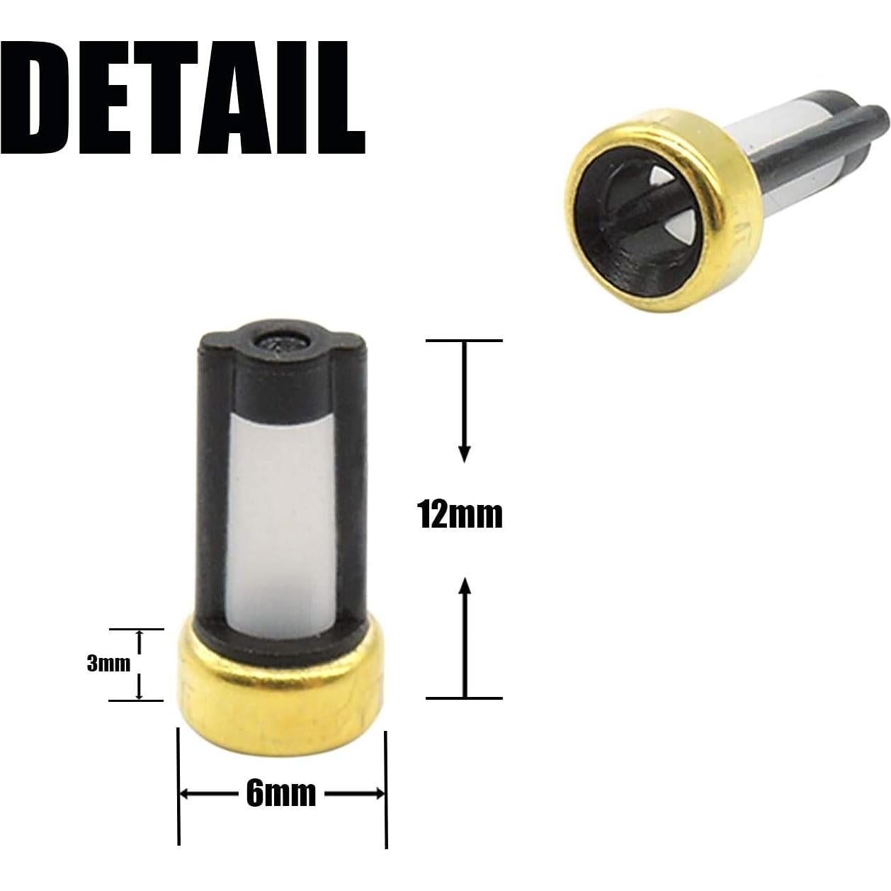 Filtro de Canasta Inyector de Combustible HiSport 101 - 20 Pcs