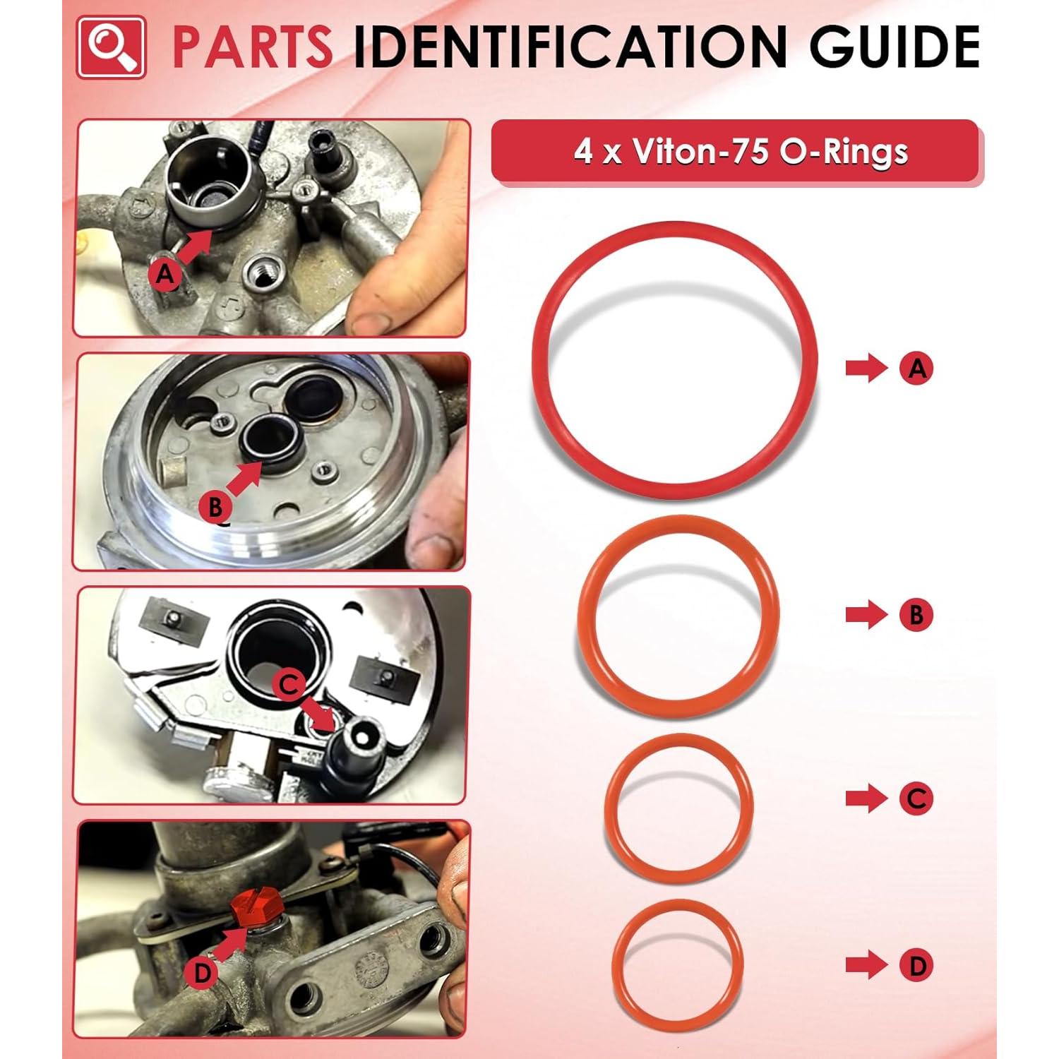 Kit de Sello de Reemplazo Yoursme para Filtro Duramax 6.6L