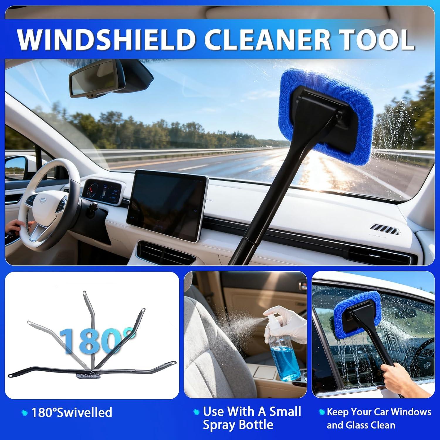 Kit de Limpieza de Coche Thinkwork W6288 16 Piezas con Aspiradora