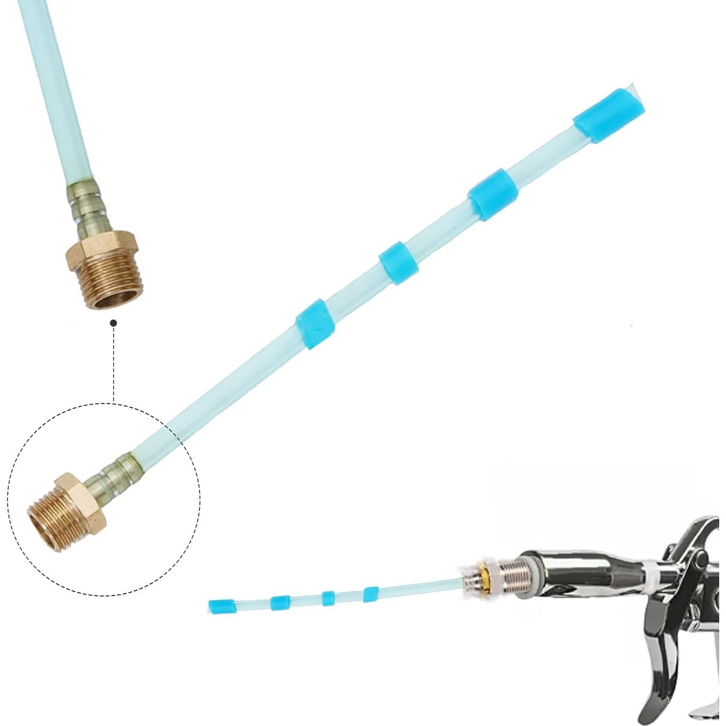 Kit de Reparación JHJEWH L2557 para Pistola de Limpieza de Autos