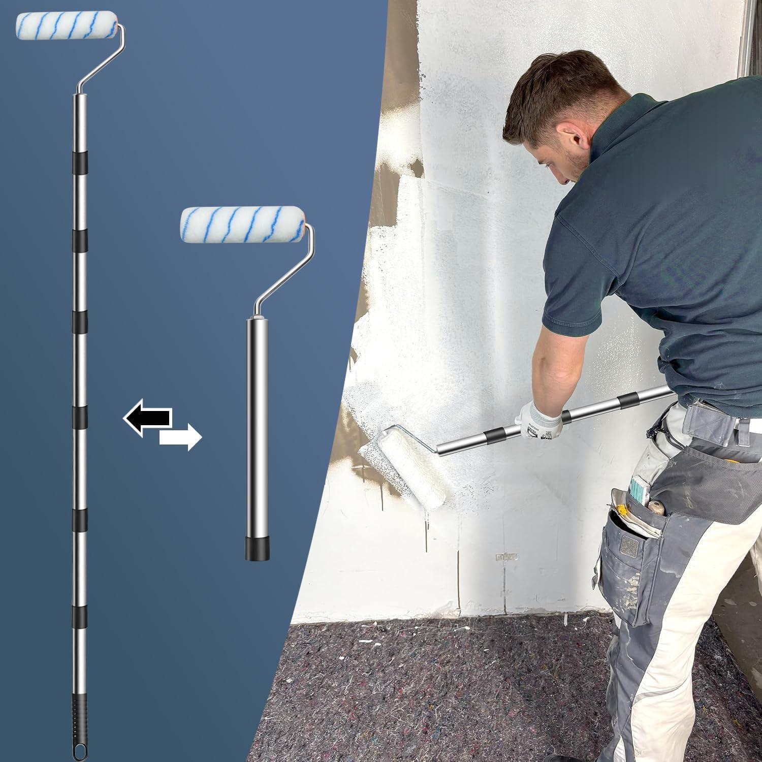 Rodillo de Pintura Koyata con Mango Extensible 2.2m - 3 Piezas