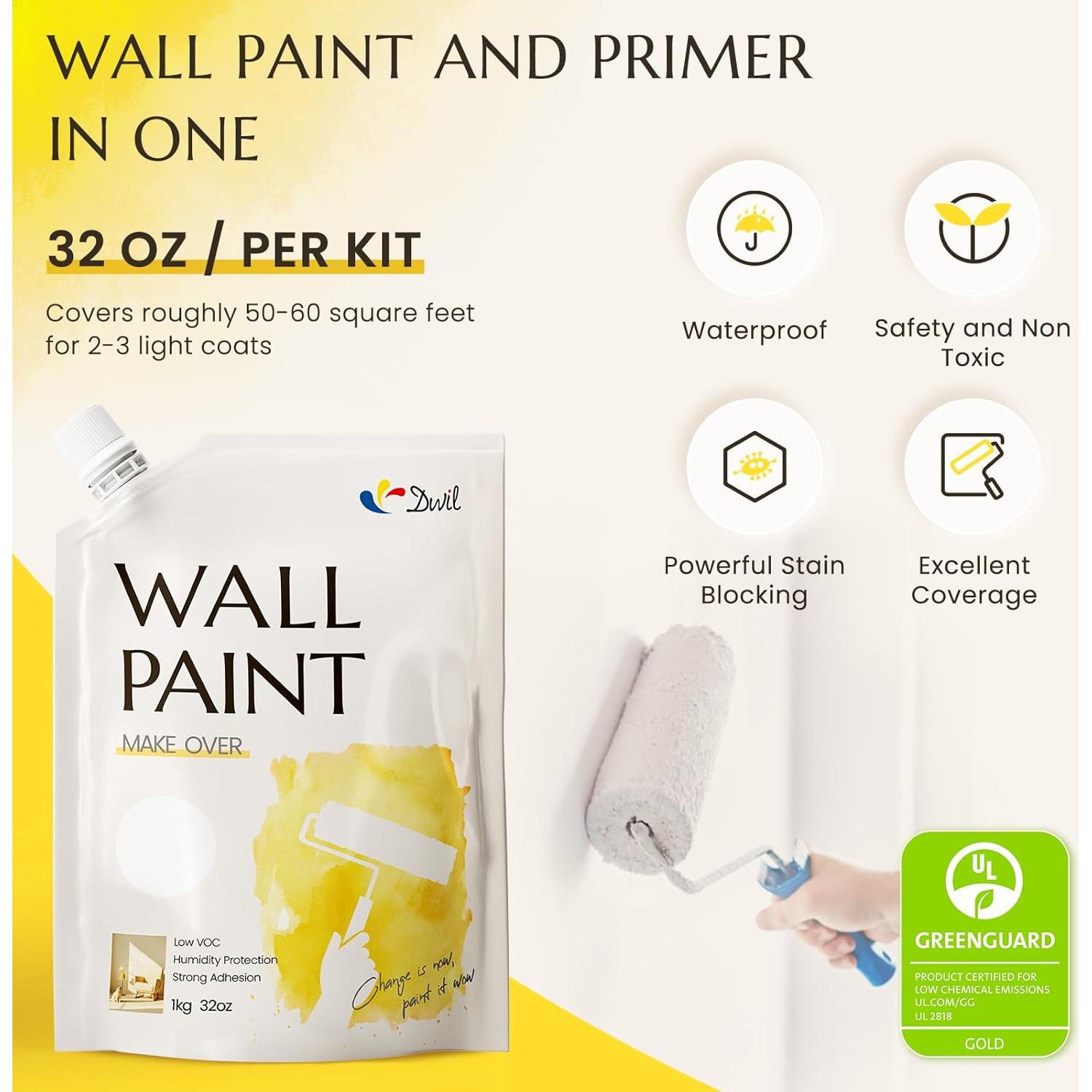 Pintura Blanca DWIL 0.95 L para Pared y Techo - Interior/Exterior