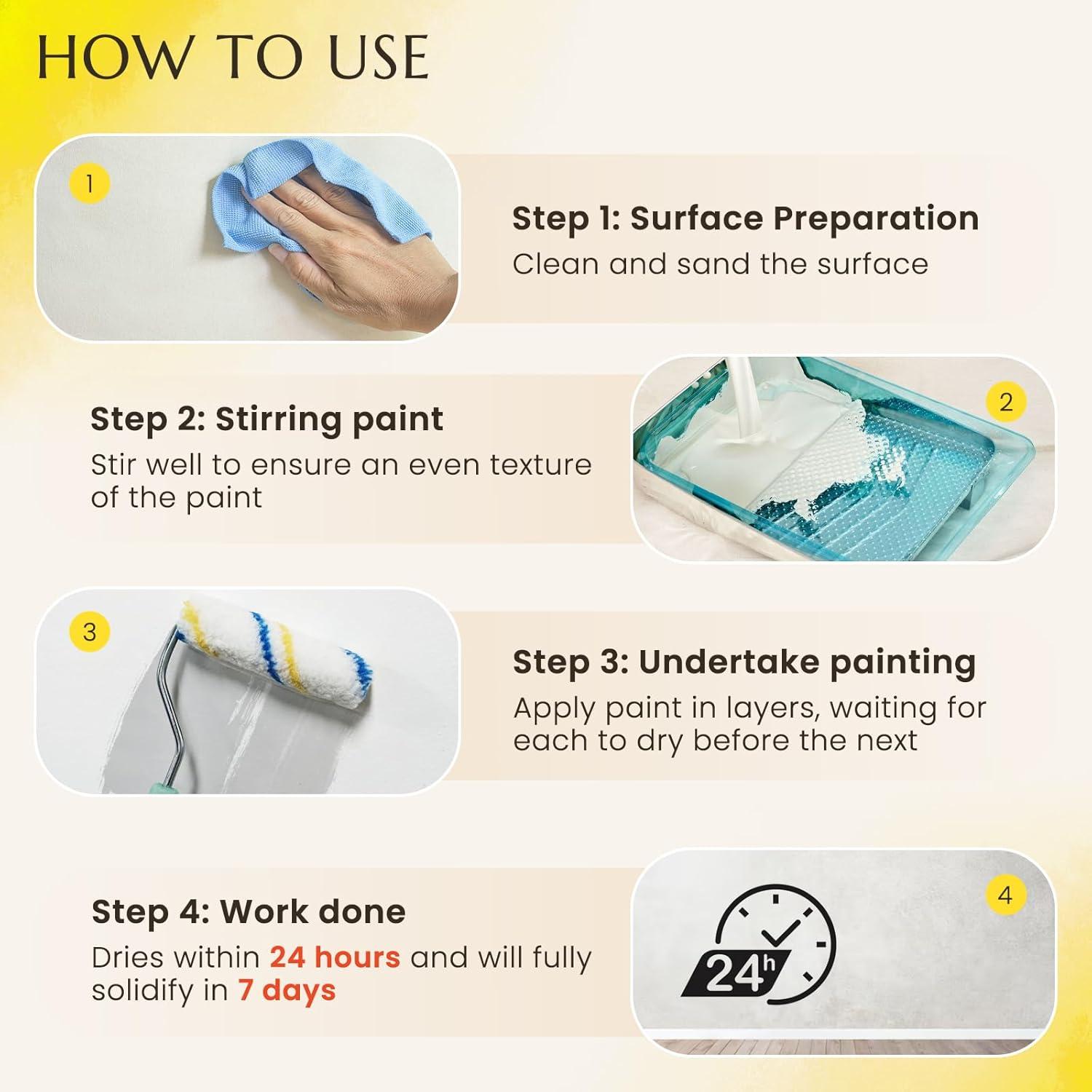 Pintura Blanca DWIL 0.95 L para Pared y Techo - Interior/Exterior