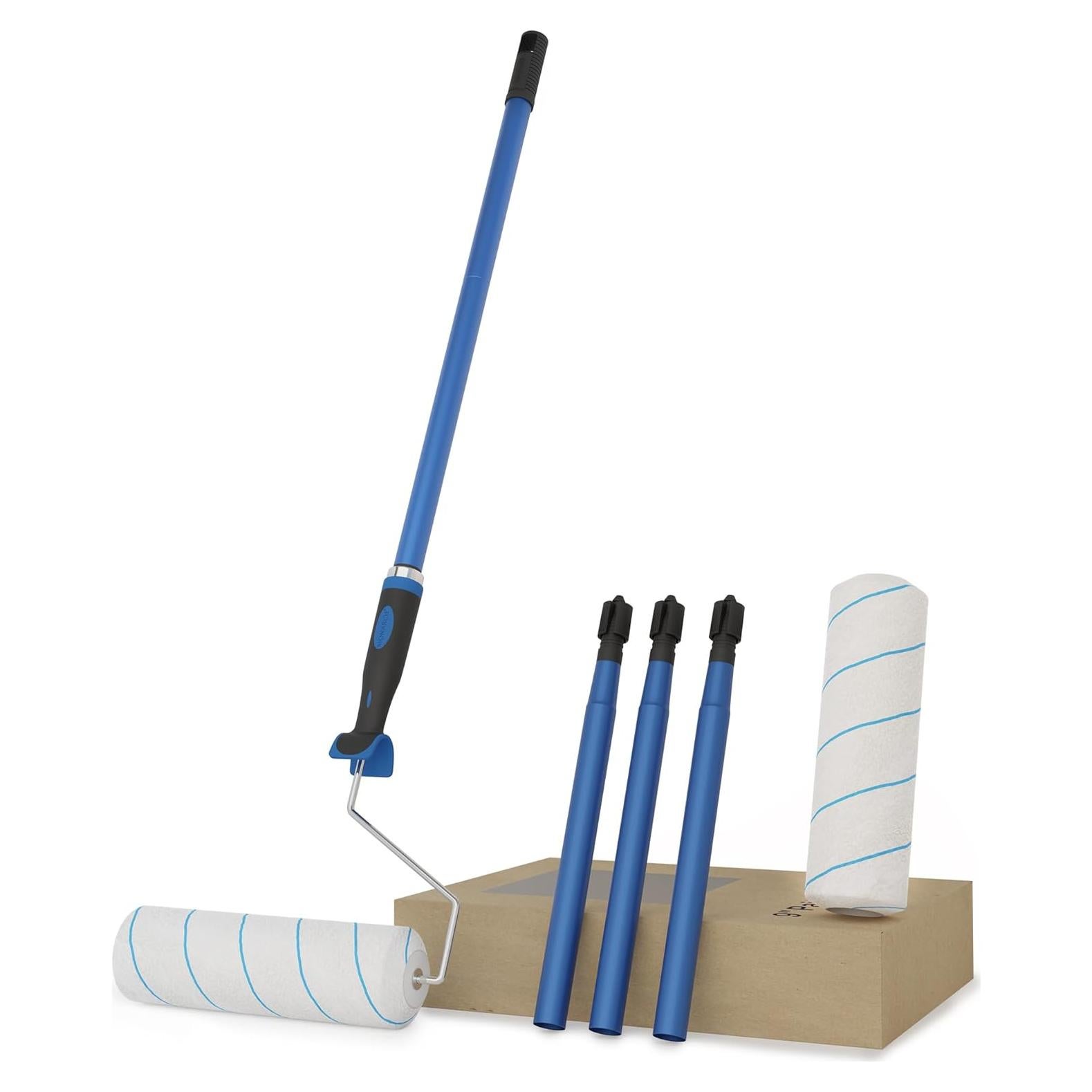 Rodillo de Pintura WHshawmics 9" con Mango Ajustable 1.52m