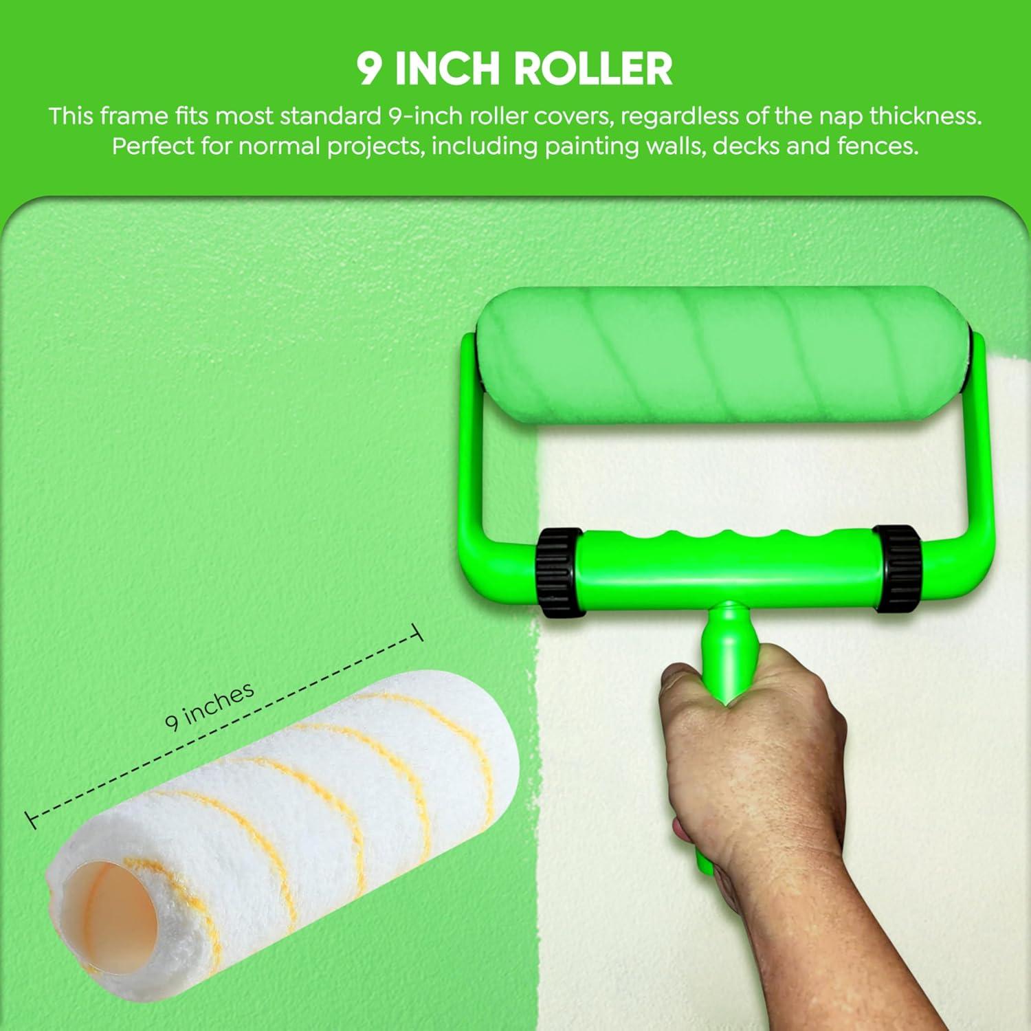 Rodillo de Pintura Ergonómico BetterGrip 9" con Mango Extensible